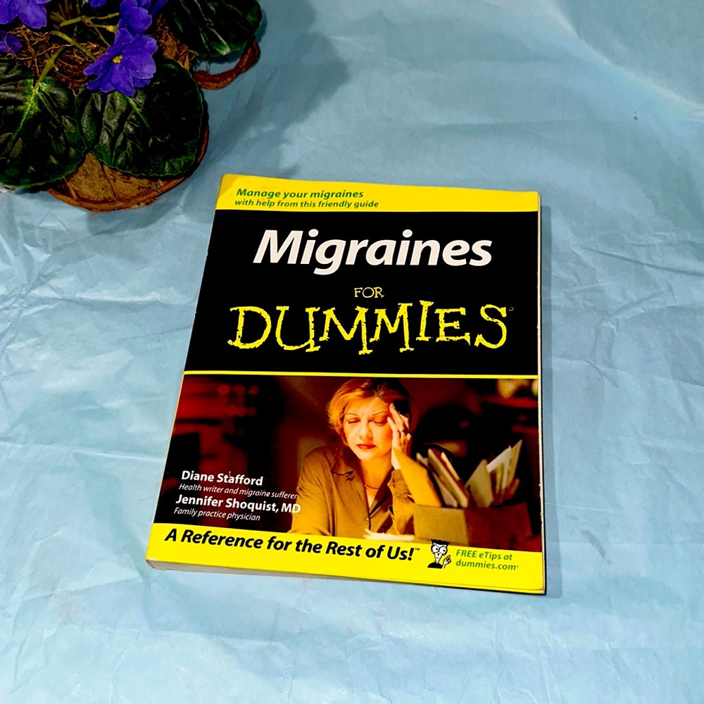 BOOK 📖 | MIGRAINE FOR DUMMIES 🩵